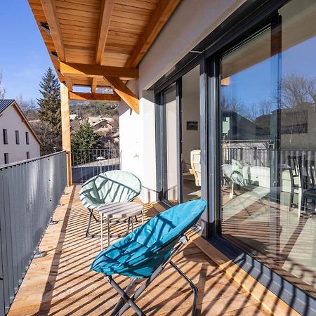 Apartament Au Calme Des Sommets - Vue Montagne Embrun Zewnętrze zdjęcie